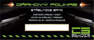 Poukaz na vstup na střelnici 1000